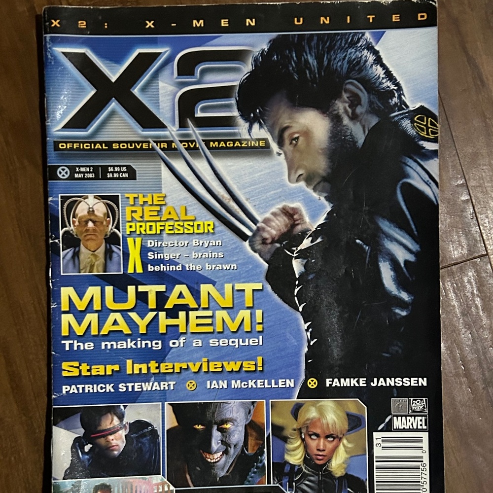 X2 X-Men United Magazine